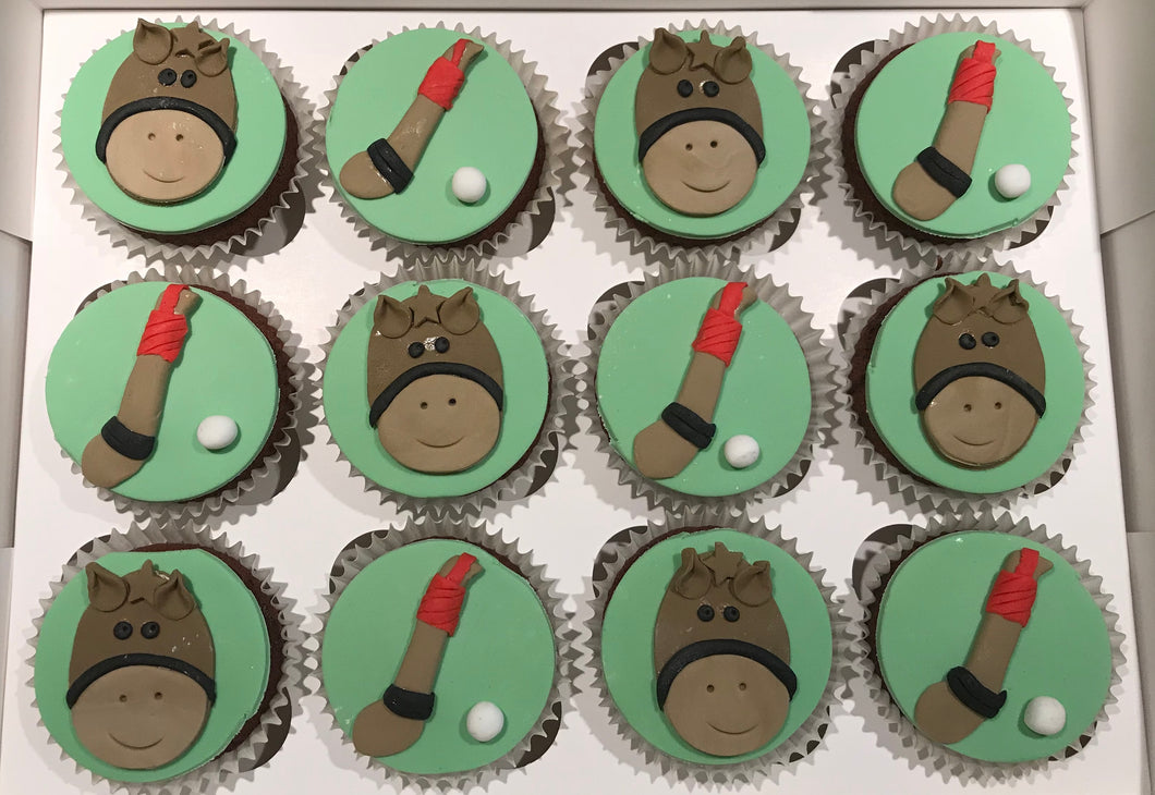 Hurley and horse Cupcakes