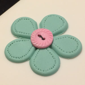 Flowers and buttons