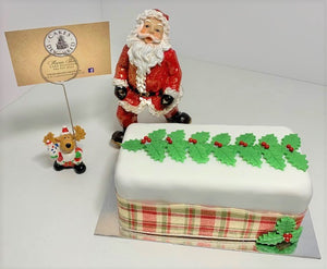 Christmas Cake - 3"x6" cake