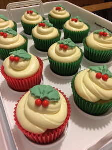 Christmas Mini Cupcakes