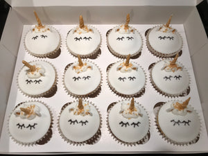 Unicorn -white Cupcakes