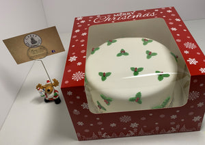 Christmas Cake - 6" round cake